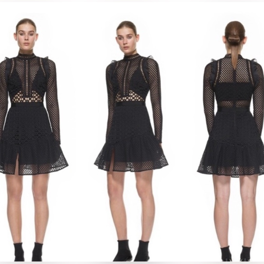 SELF-PORTRAIT Hall Mini Dress